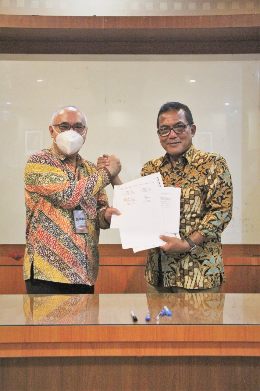 Kanwil DJKN Kalselteng Lakukan Penandatanganan MoU Sertipikasi Wilayah Kalimantan Tengah Bersama Kanwil BPN Provinsi Kalteng