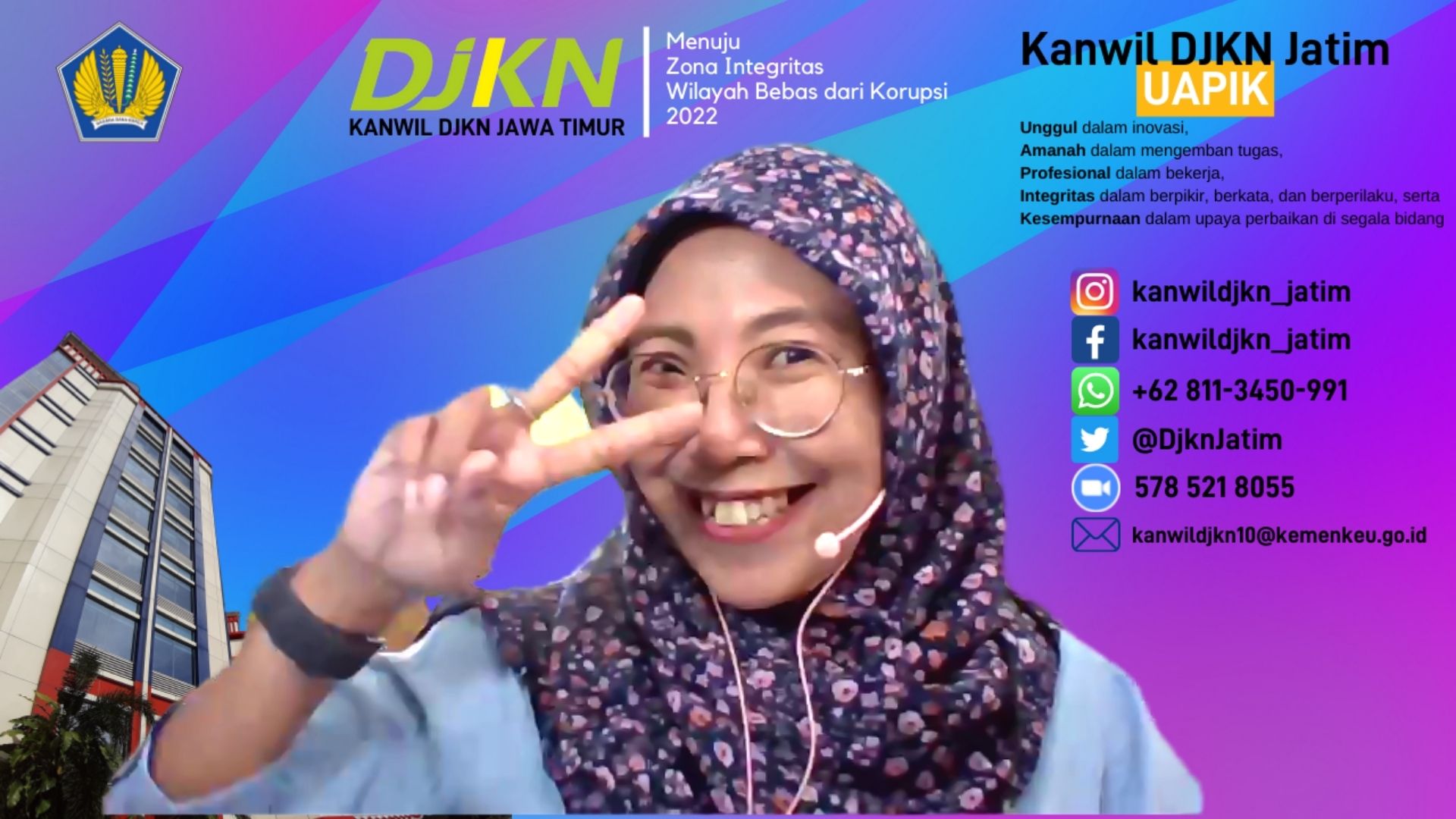 IHT Kanwil DJKN Jawa Timur : Dengan Sinergi dan Kolaborasi, Predikat ZI WBK Optimis Diraih