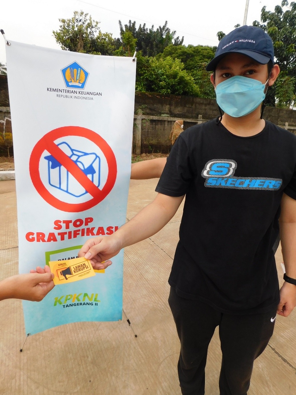 Berkomitmen menuju ZI-WBBM, KPKNL Tangerang II Lakukan Kampanye Anti Gratifikasi