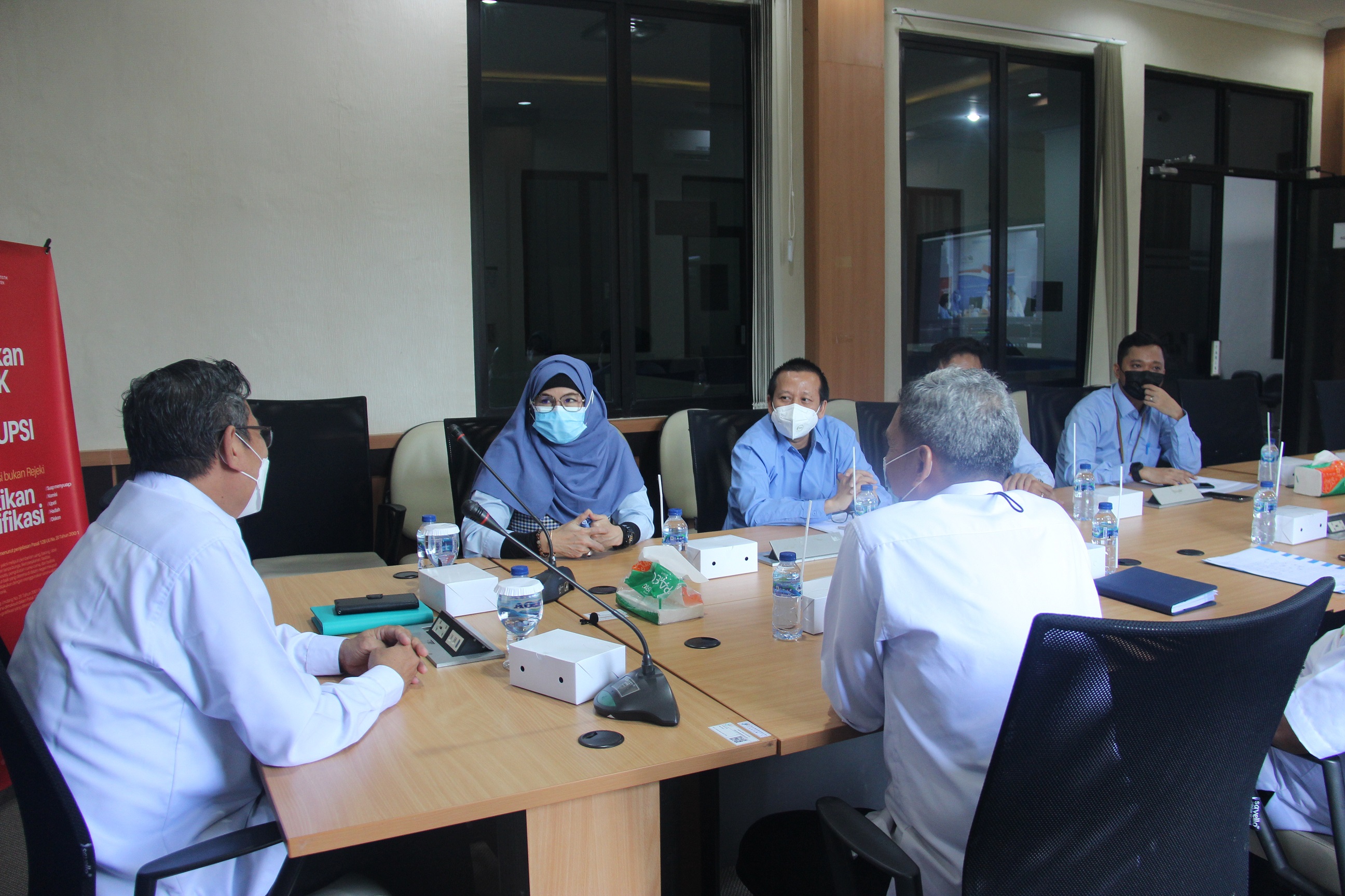 Koordinasi dan Penyampaian Apresiasi Pengelolaan Kekayaan Negara pada BPS Provinsi Banten dan BPK Perwakilan Provinsi Banten