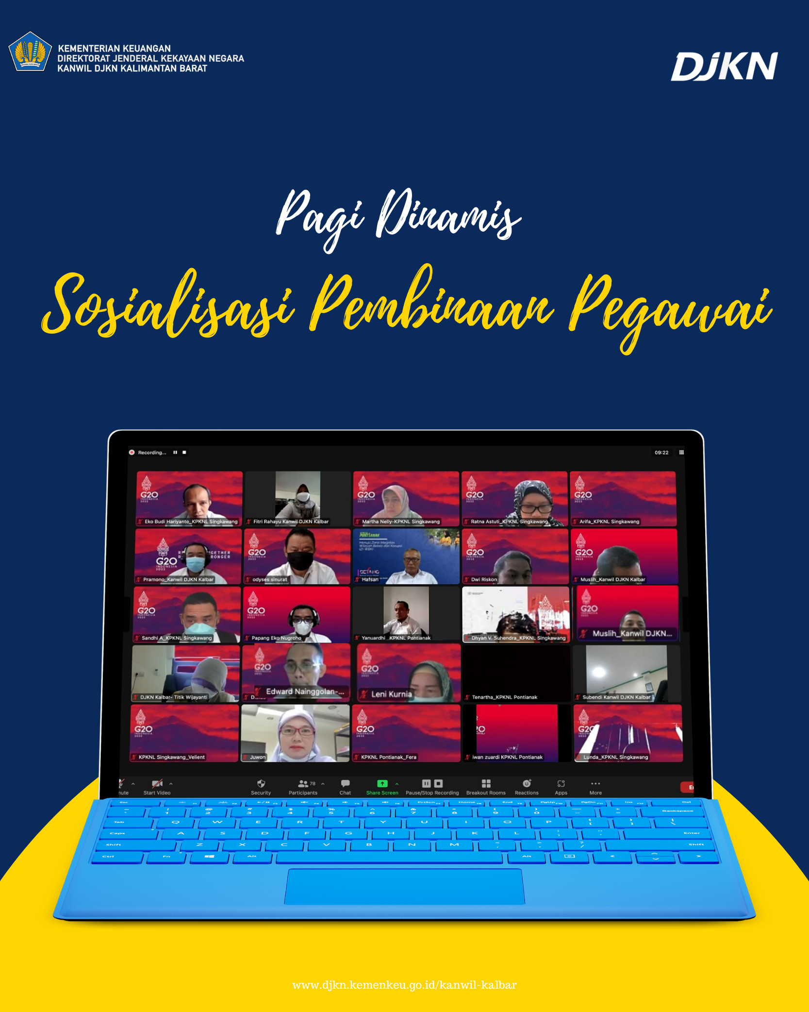 Sosialisasi Pembinaan Pegawai:  Meningkatkan Kerja yang Berkualitas