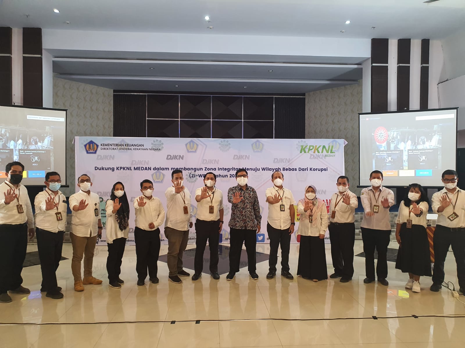 Gelar Webinar Antikorupsi, KPKNL Medan Berkomitmen Membangun ZI-WBK