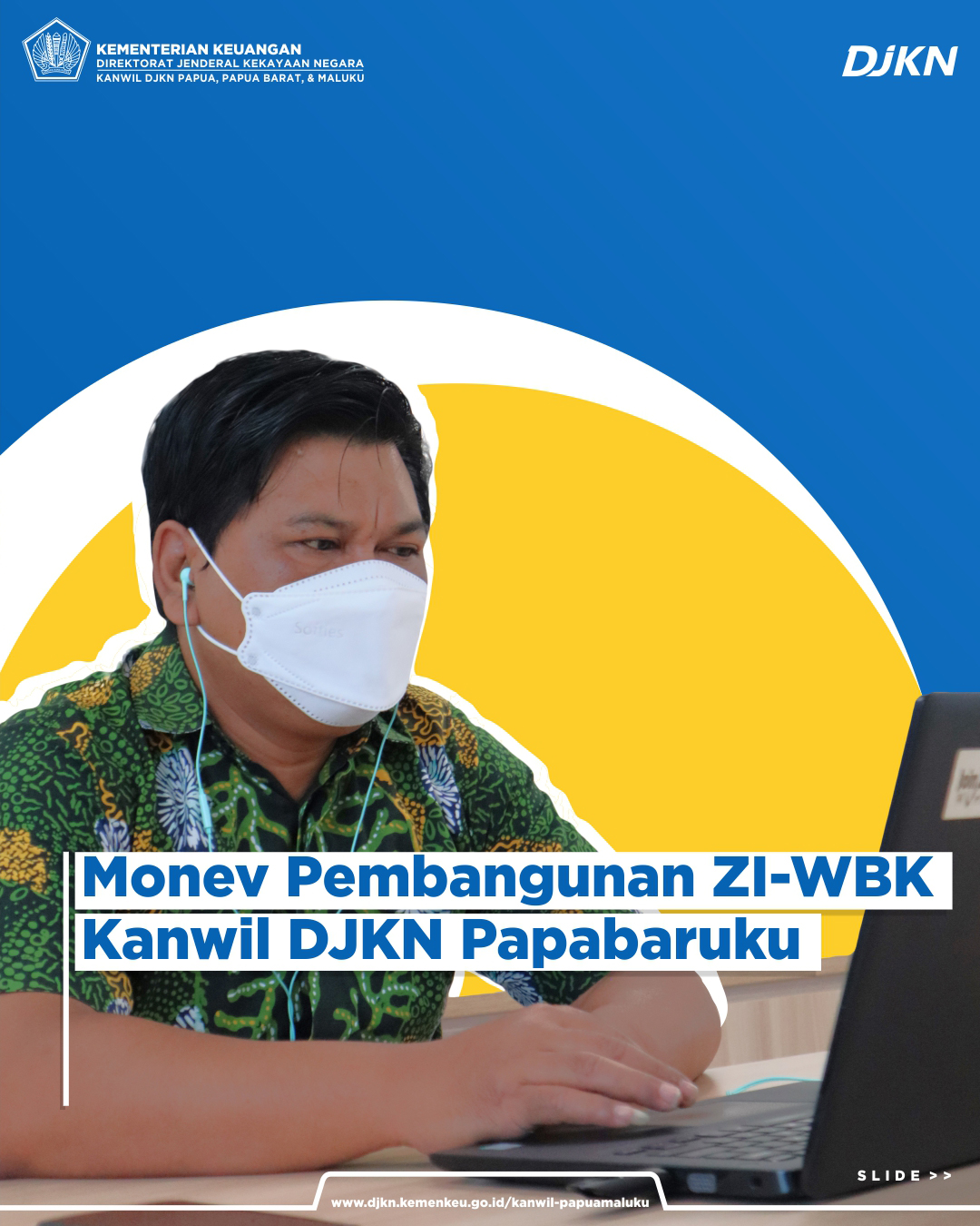 Rapat Monev Pembangunan ZI-WBK Kanwil DJKN Papabaruku