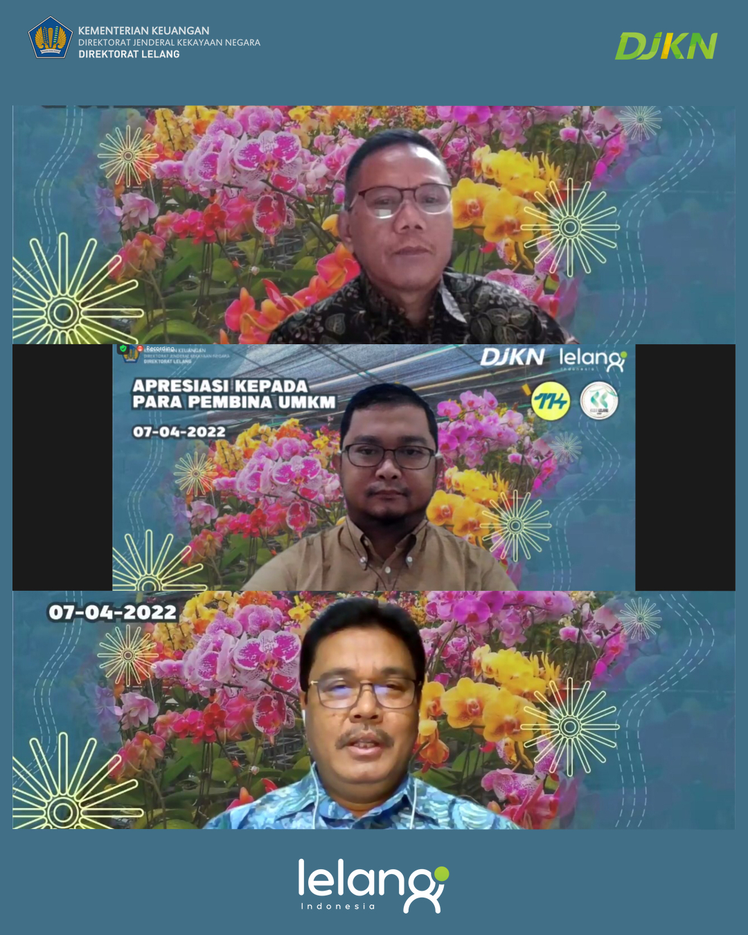 Wujud Apresiasi, DJKN berikan Penghargaan kepada 139 Pembina UMKM