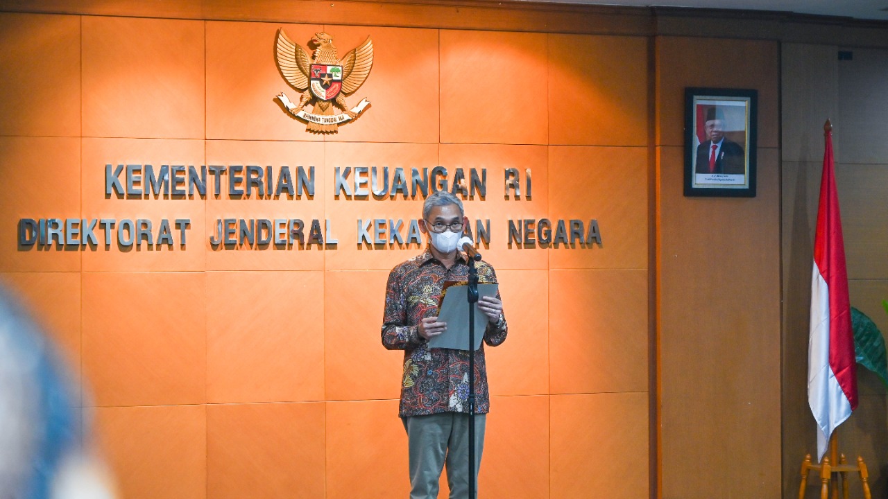 Lantik Jajaran Pejabatnya, Dirjen KN Singgung Pentingnya Data dalam Membangun Organisasi