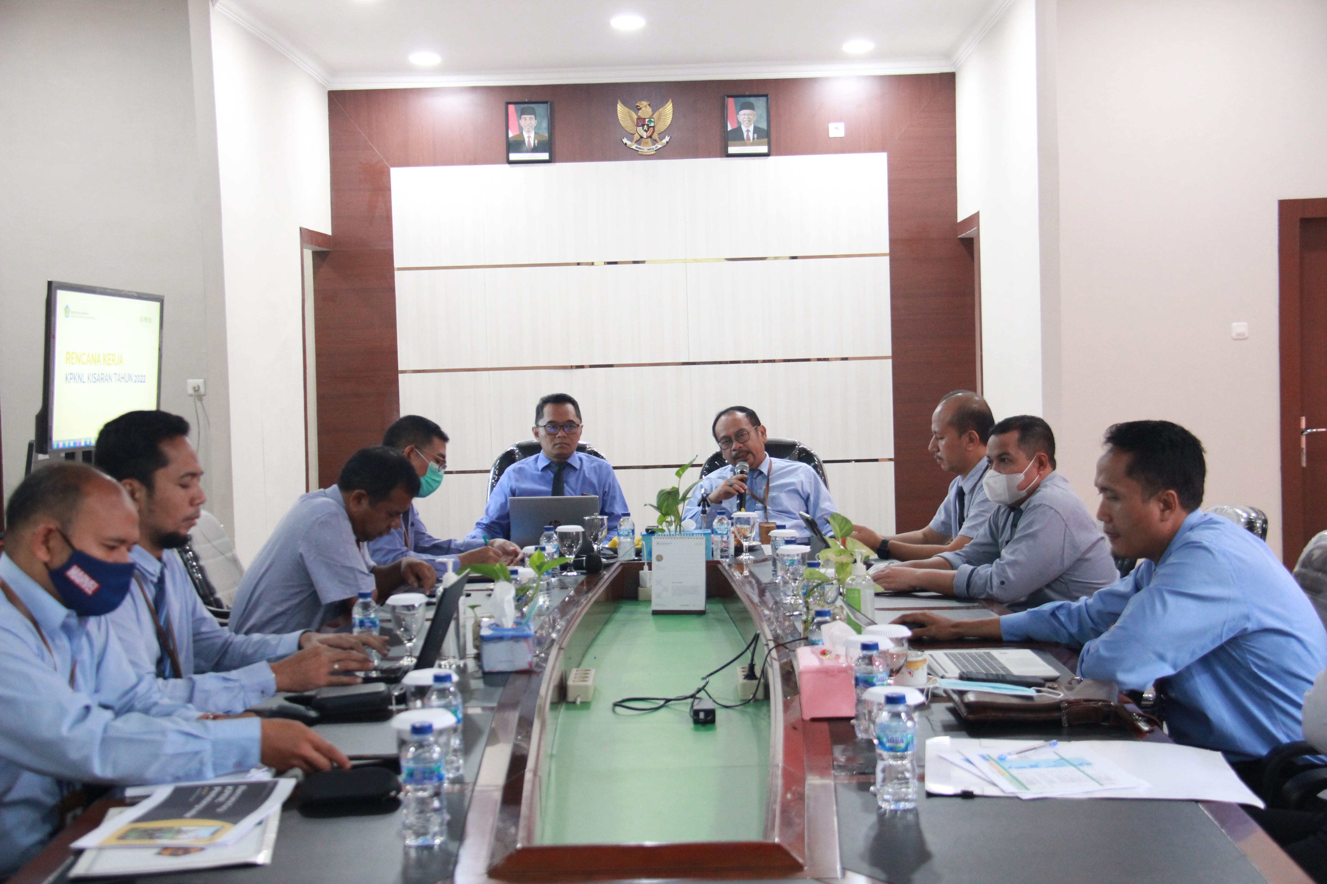 Pembahasan Rencana Kerja di Lingkungan Kanwil DJKN Sumatera Utara, Ihtiar Untuk Mengarungi Tahun 2022