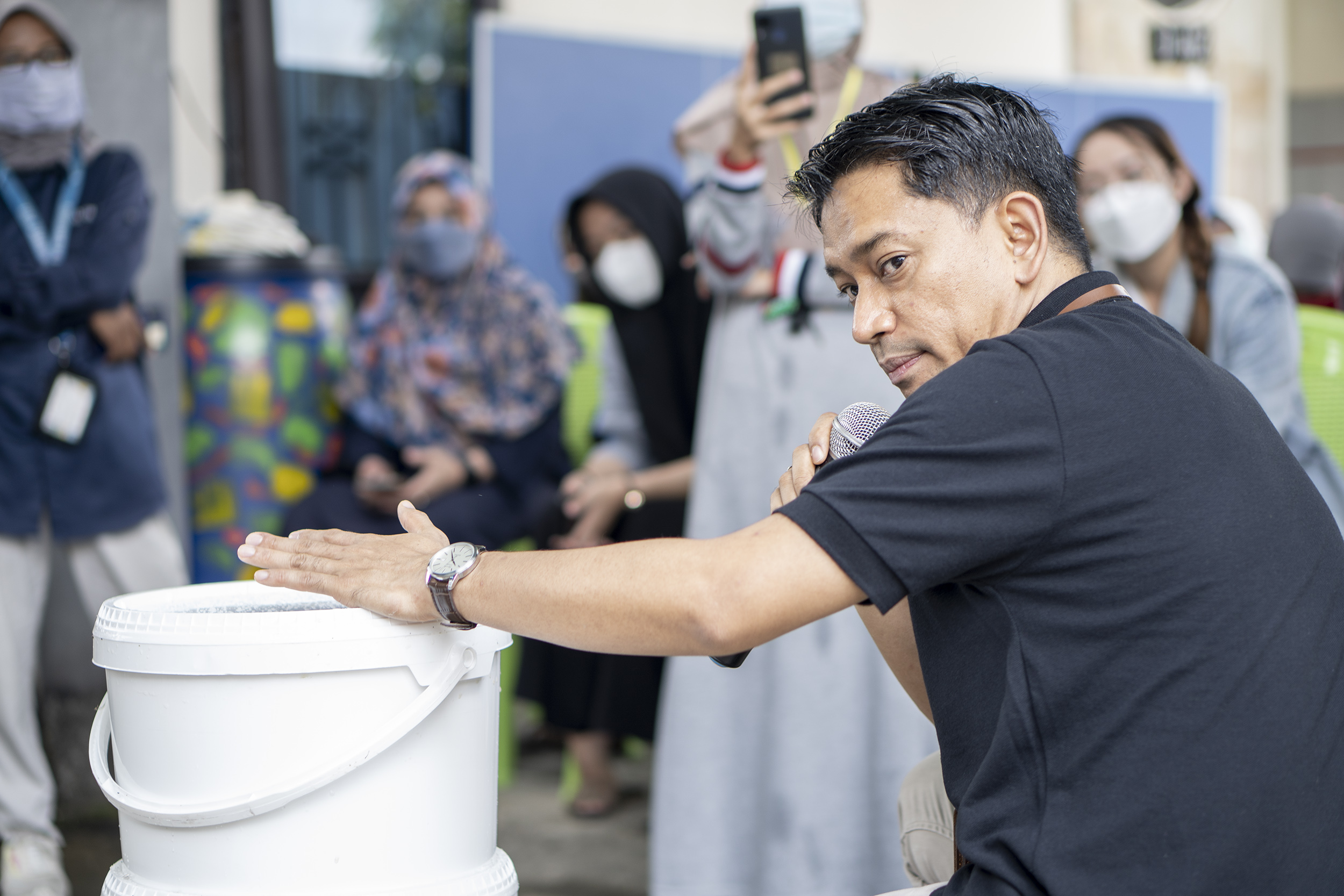 Kanwil DJKN Kaltimtara Bekerja Sama dengan Kanwil BRI Banjarmasin, Gelar Sosialisasi "Kampung Edukasi Sampah"