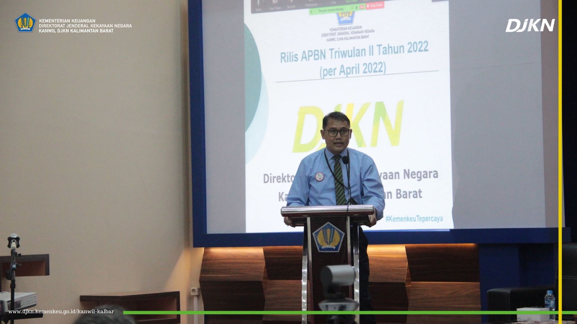 Kolaborasi Kemenkeu Satu, Kemenkeu Kalbar Selenggarakan Konferensi Pers APBN Edisi Mei 2022