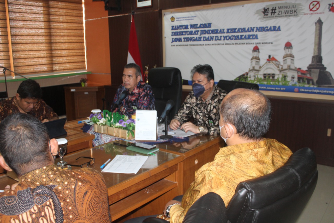 Direktur Transformasi dan Sistem Informasi Lakukan Pemantauan Penggunaan Aplikasi di Kanwil DJKN Jateng dan DIY 