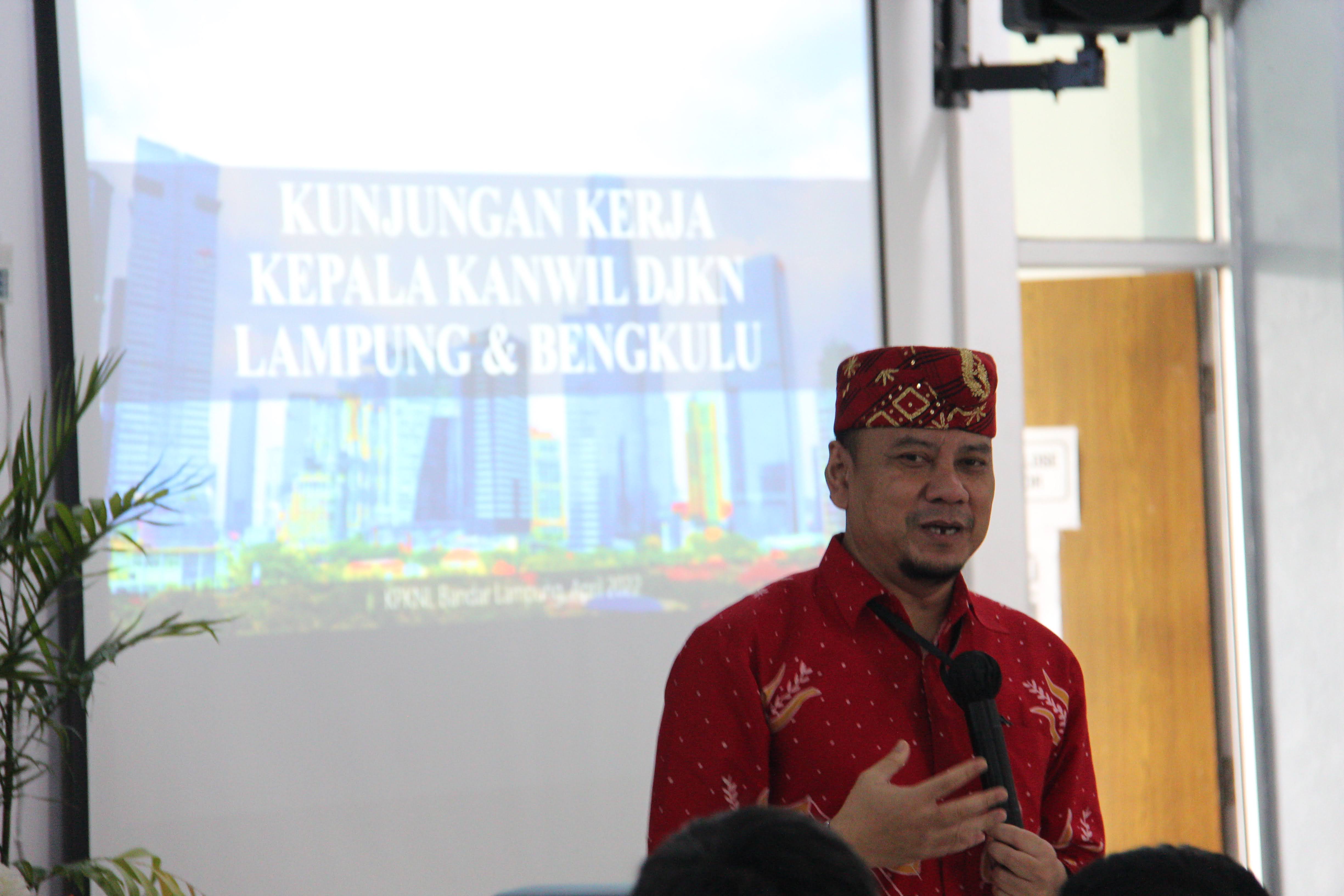 Kakanwil Menyapa KPKNL Bandar Lampung 