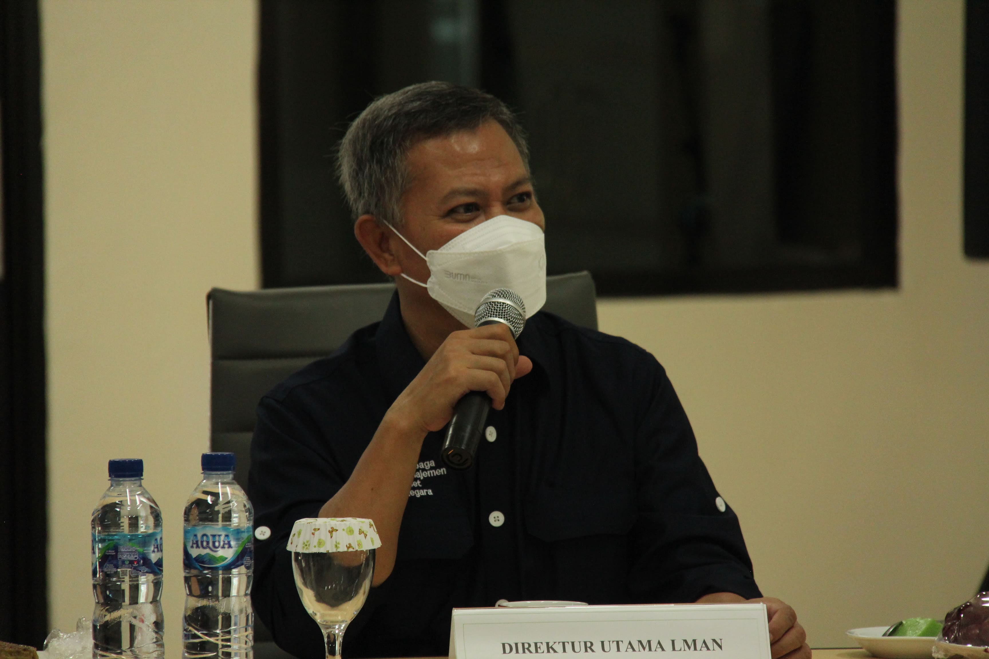 Kunjungi KPKNL Bontang, Direktur Utama Lembaga Manajemen Aset Negara (LMAN) Hadiri Lelang BMN Aktiva Kilang LNG Badak