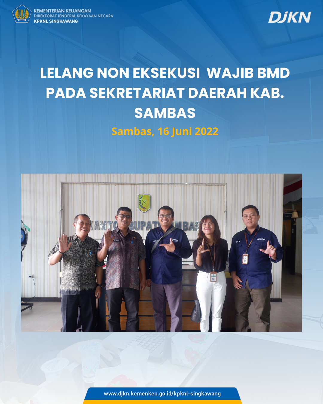 Lelang E-Auction Kendaraan Bermotor Milik Pemerintah Kabupaten Sambas