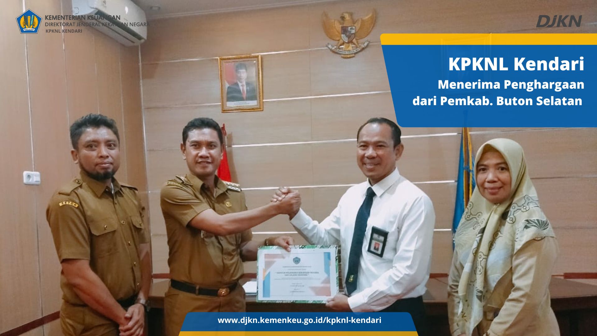 KPKNL Kendari Laksanakan Koordinasi dengan Stakeholder wilayah Kabupaten Buton Selatan 