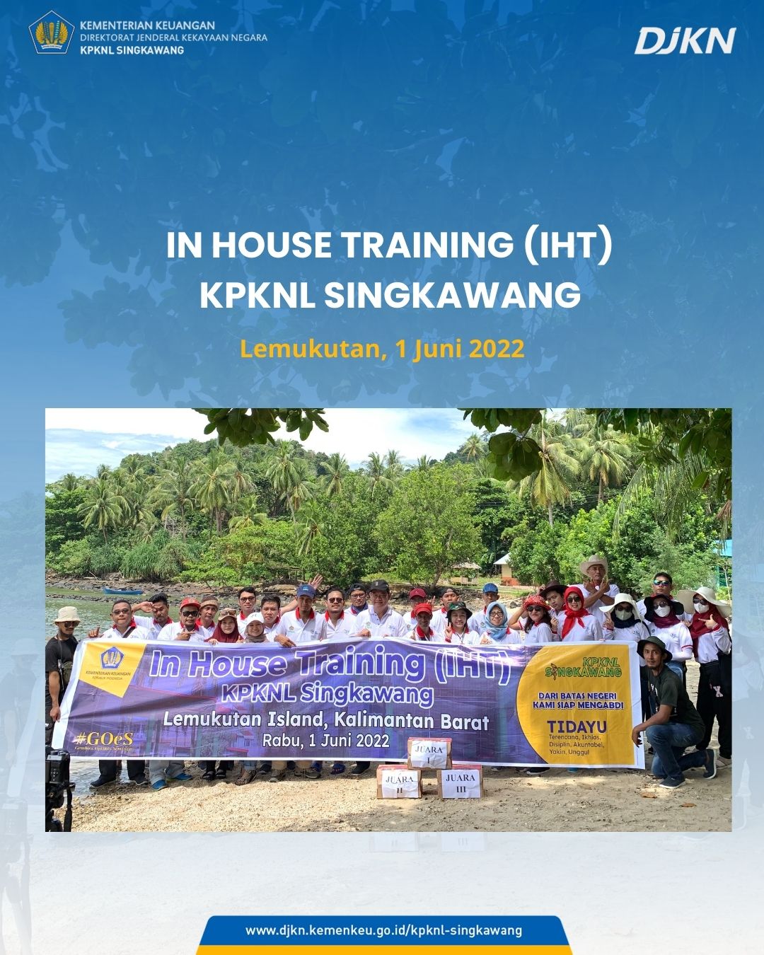 Peningkatan Soft Competency Pegawai KPKNL Singkawang di Pulau Lemukutan