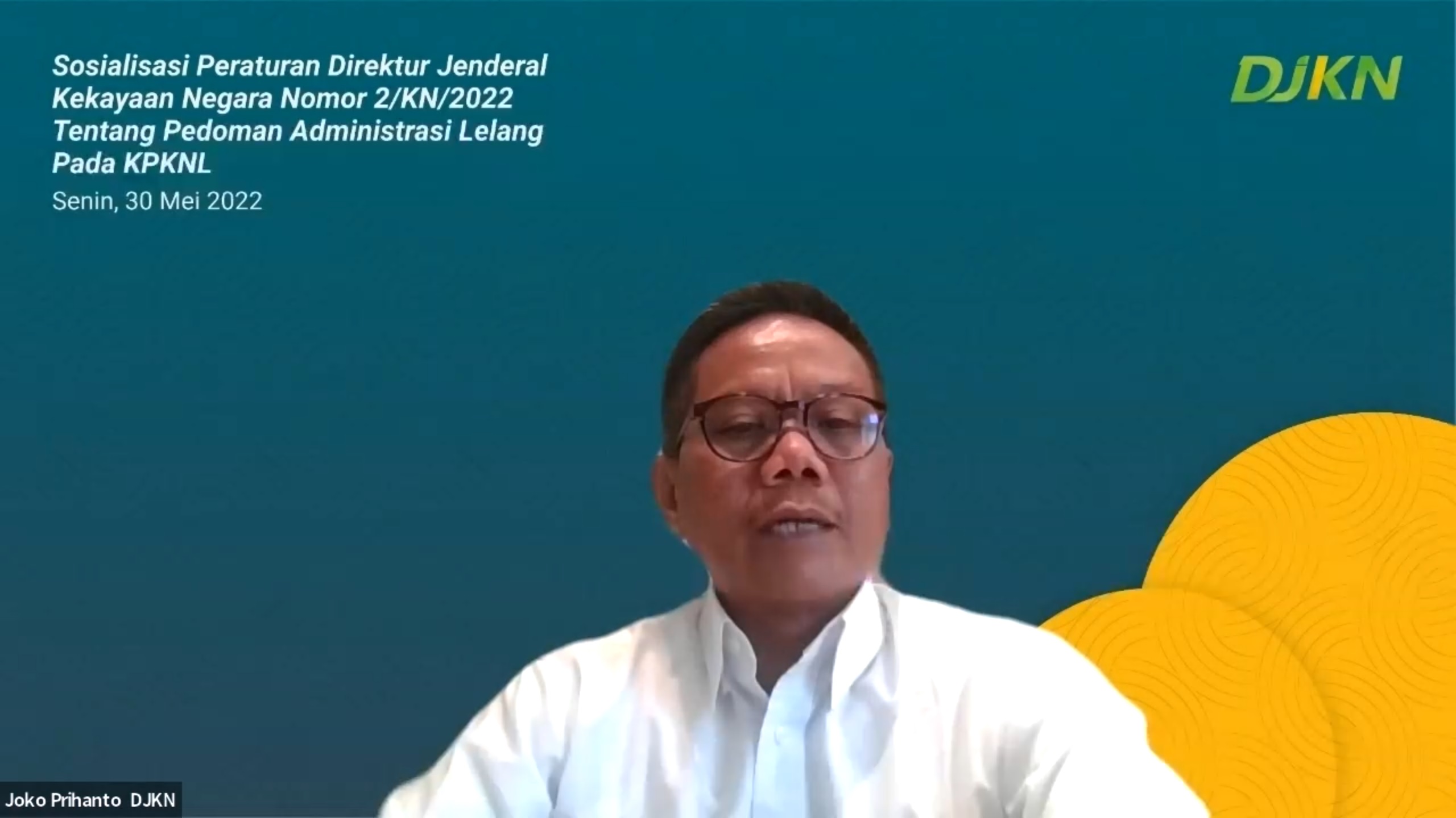 Wujudkan Administrasi Lelang Lebih Efektif dan Efisien, DJKN Tetapkan Perdirjen KN 02 Tahun 2022