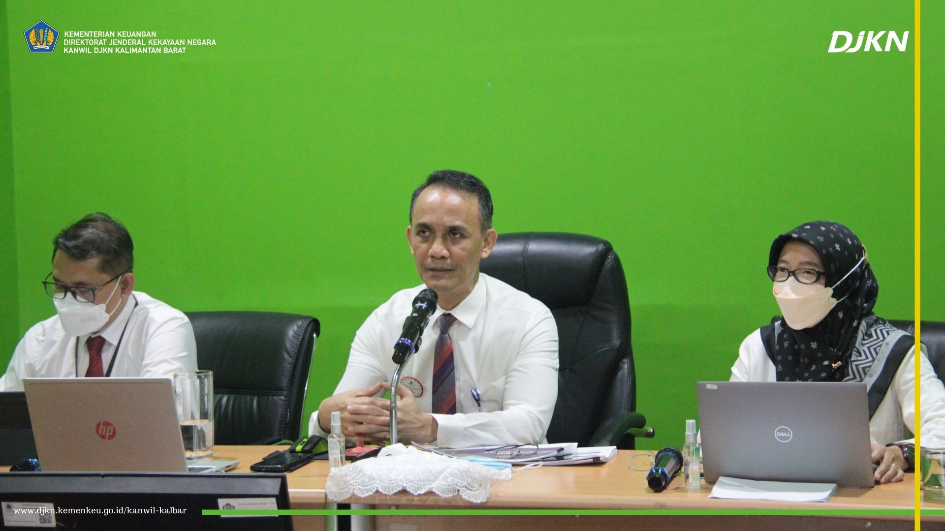 Kanwil DJKN Kalimantan Barat Mengikuti Penilaian Seleksi KWT Tahun 2022 di Lingkungan DJKN