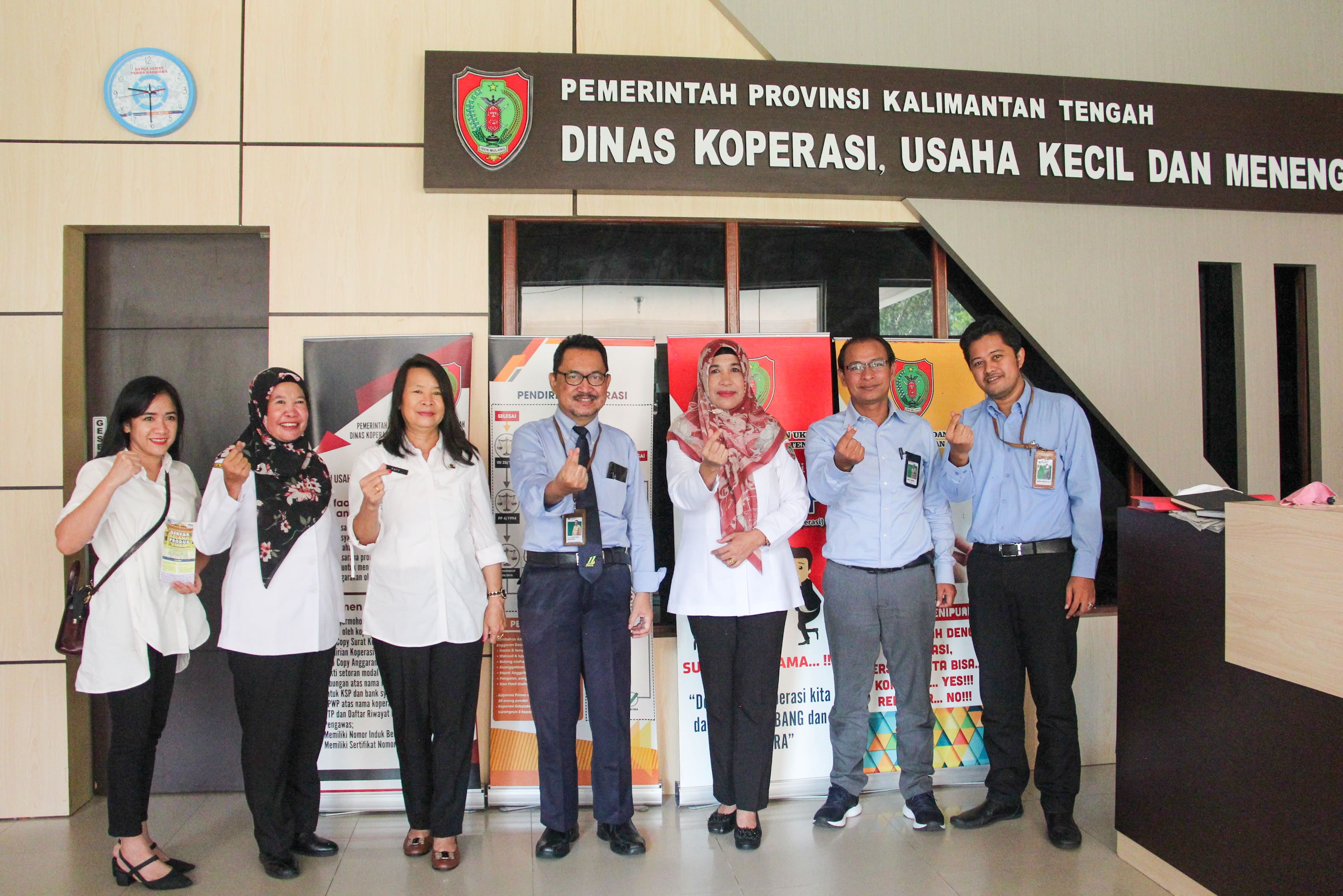 Menjaring UMKM Provinsi Kalimantan Tengah, Koordinasi dengan Dinas Koperasi, Usaha Kecil dan Menengah Provinsi Kalimantan Tengah