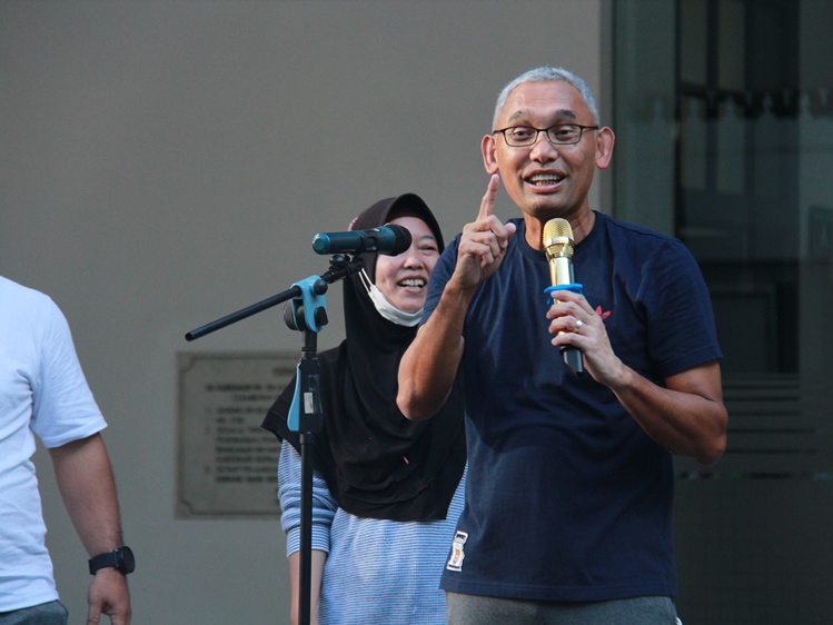 Senam Pagi Bersama Dirjen Kekayaan Negara