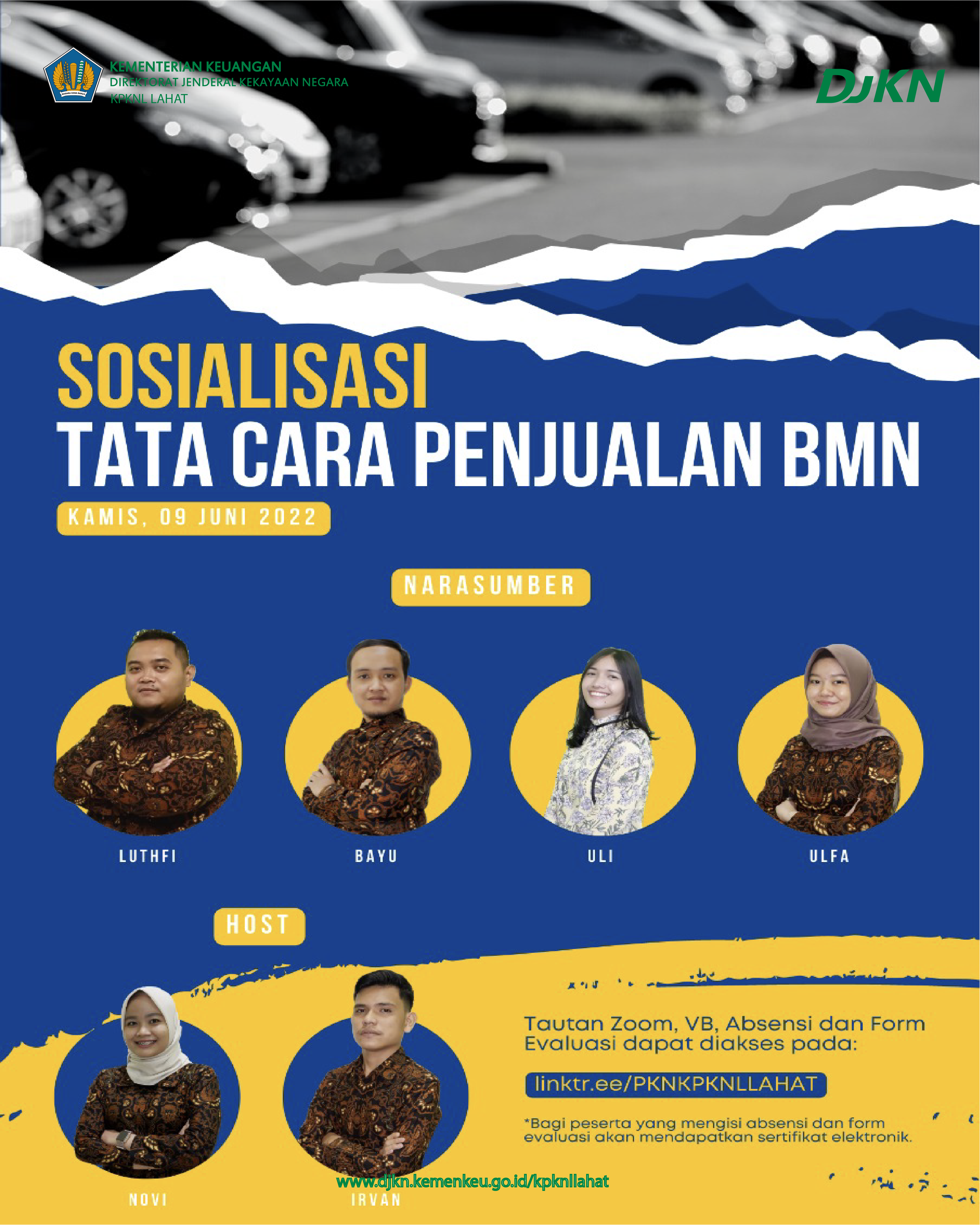 Sosialisasi Tata Cara Pemindahtanganan BMN Melalui Penjualan BMN di KPKNL Lahat