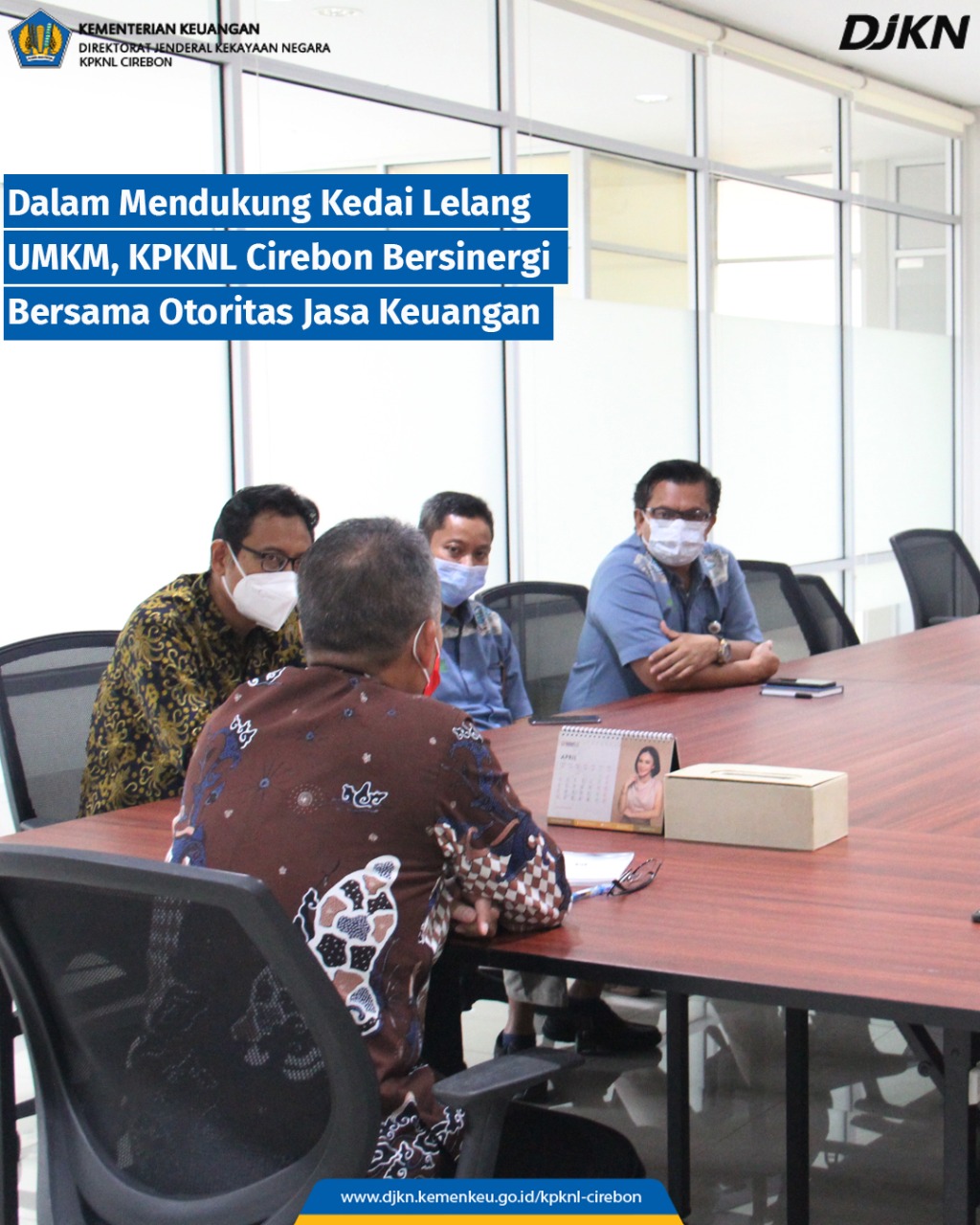 Dukung UMKM, KPKNL Cirebon Gandeng OJK Cirebon Promosikan Lelang.go.id
