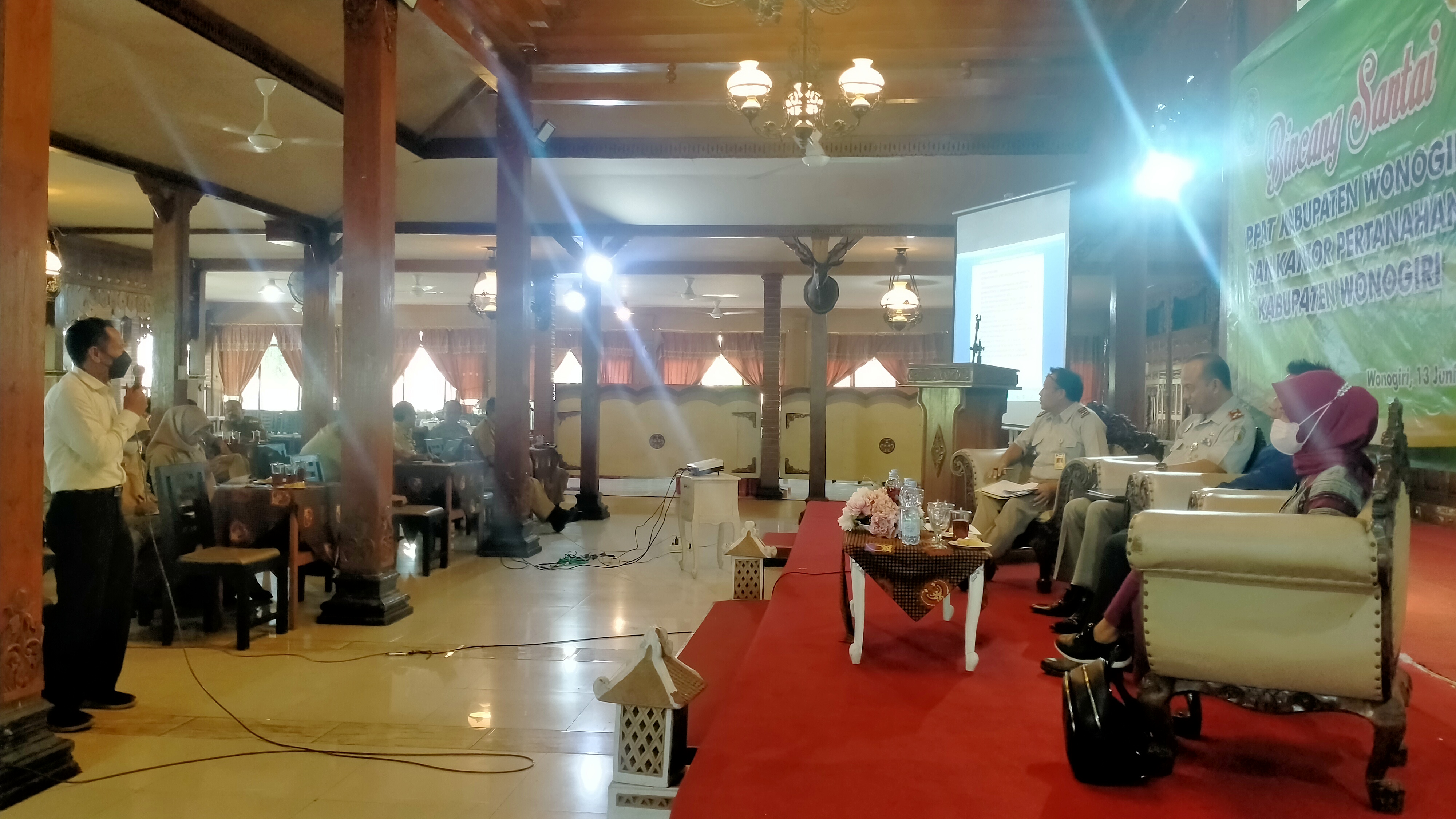 Pejabat Lelang KPKNL Surakarta Hadiri Sosialisasi Layanan Digital Kantor ATR/BPN Wonogiri 