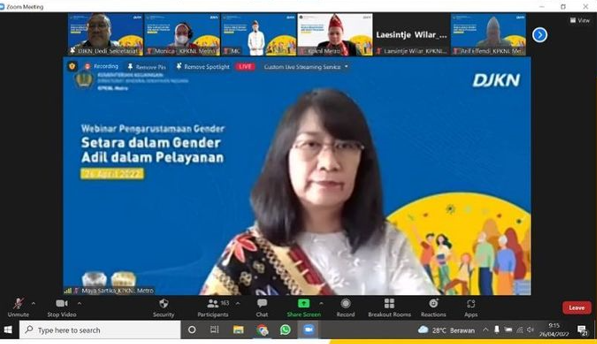 SETARA DALAM GENDER ADIL DALAM PELAYANAN