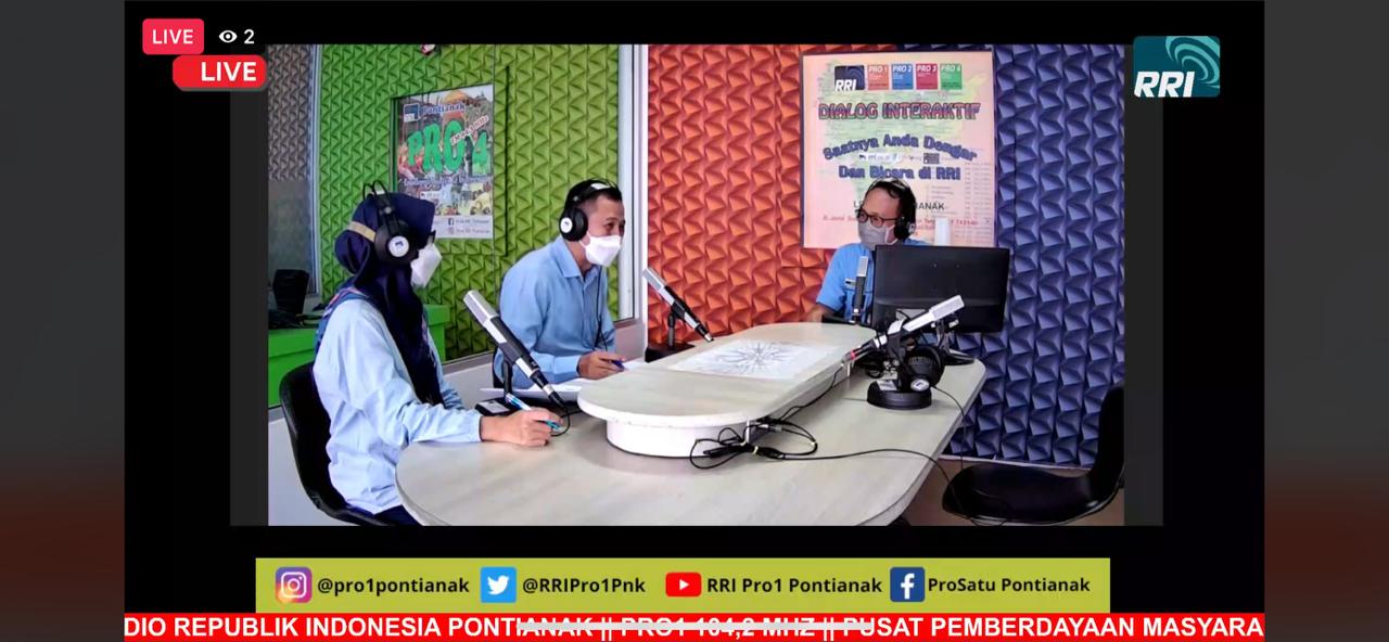 Bincang Kapuas RRI Pontianak, Kanwil DJKN Kalbar Sosialisasikan RUU tentang Penilai