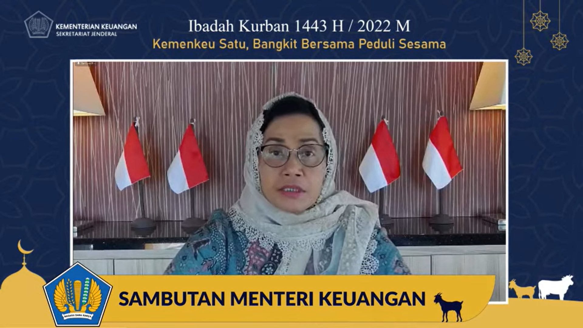 Peringatan Hari Raya Idul Adha 1443 H dan Penyembelihan Hewan Qurban