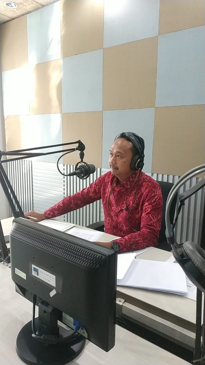 Bersama Pro 1 RRI Denpasar, KPKNL Denpasar Sampaikan Tusinya
