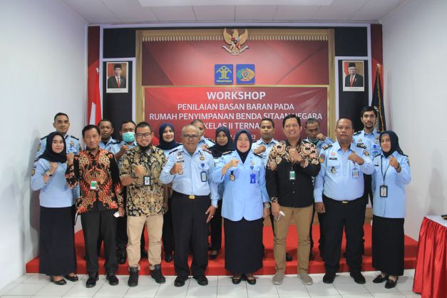 Kolaborasi dengan Rupbasan Kelas II Ternate, KPKNL Ternate selenggarakan Workshop Penilaian 