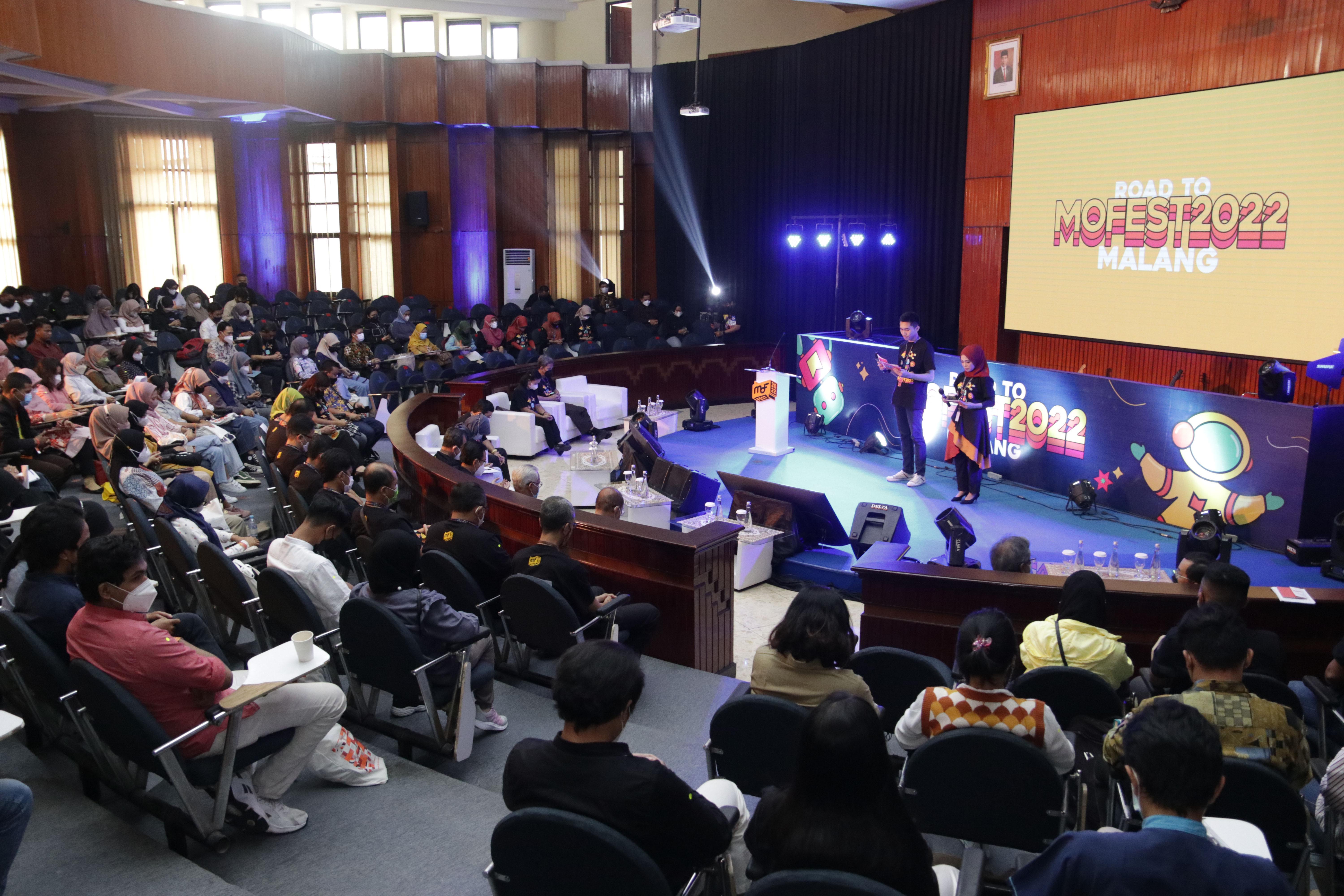 Road to MoF Festival 2022 Kembali Sapa Mahasiswa di Universitas Brawijaya Malang