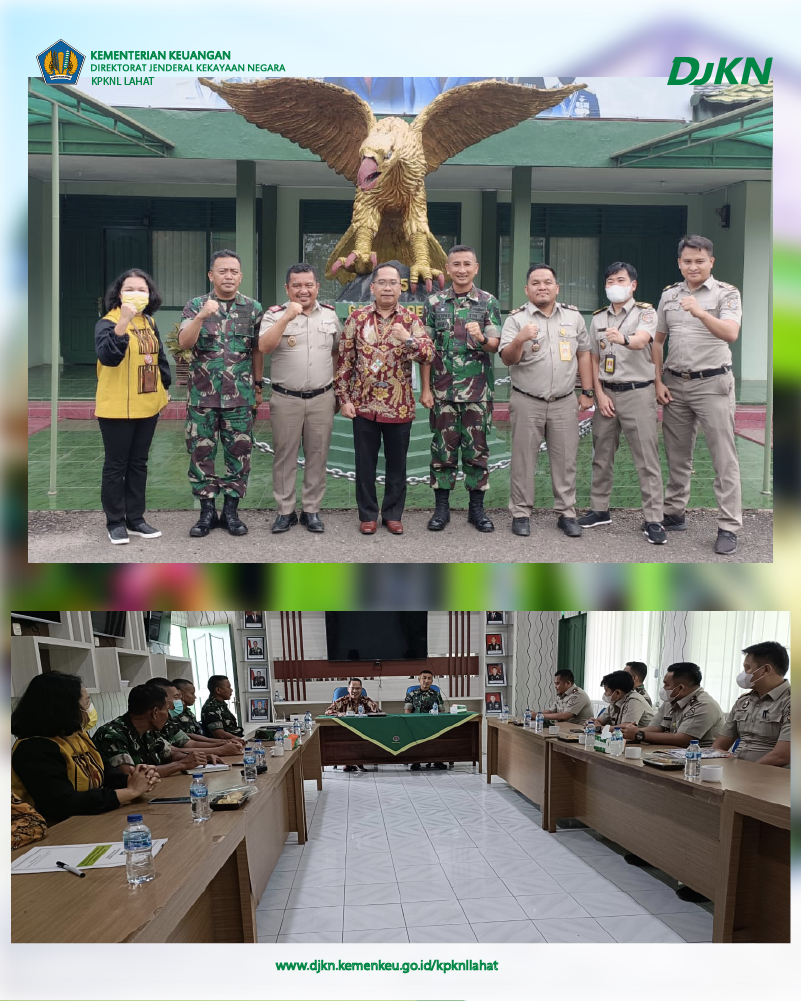 Penyerahan Sertipikat Barang Milik Negara Berupa Tanah Di Denzibang Lahat Tahun 2022