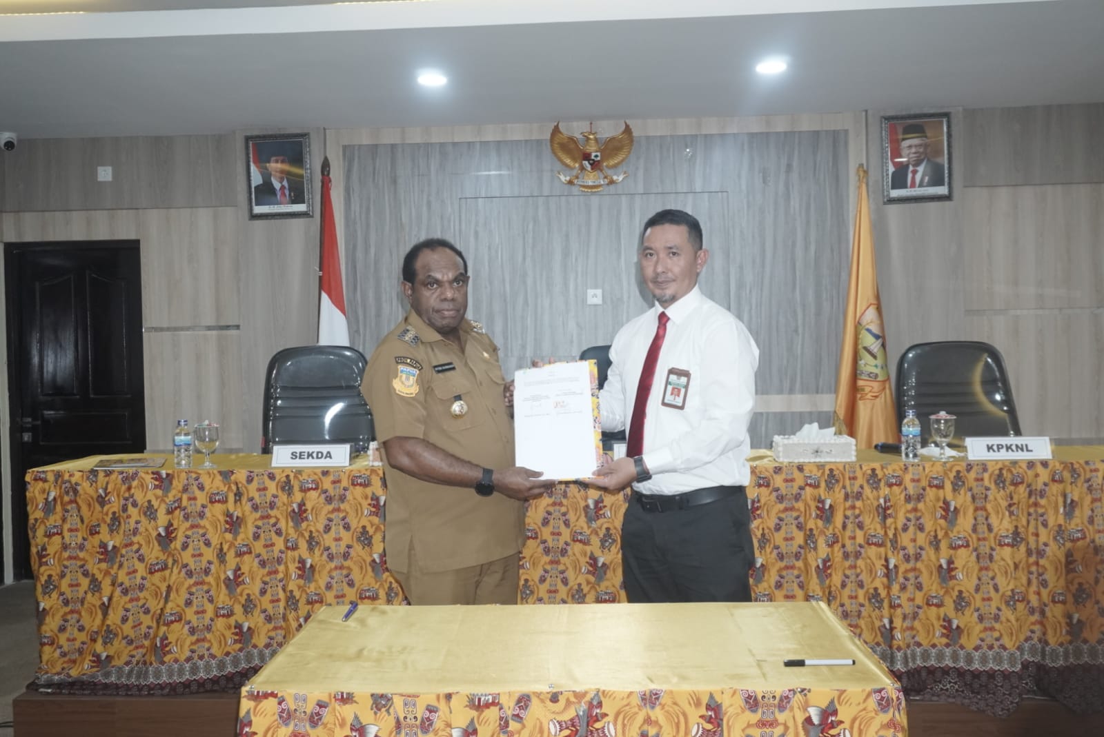 Sinergi KPKNL Jayapura dan Pemerintah Kabupaten Keerom