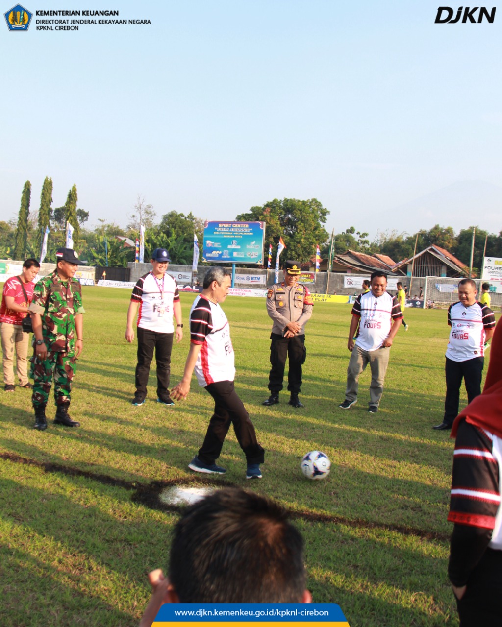 Kemenkeu Se-Ciayumajakuning Dukung Turnamen Sepakbola Panongan Part II se- Jawa Barat