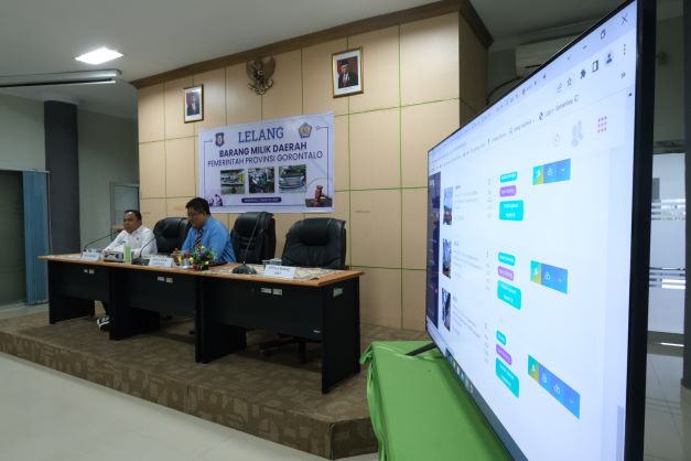 108 unit Kendaraan Dinas Pemprov Gorontalo dijual  Melalui Lelang.go.id