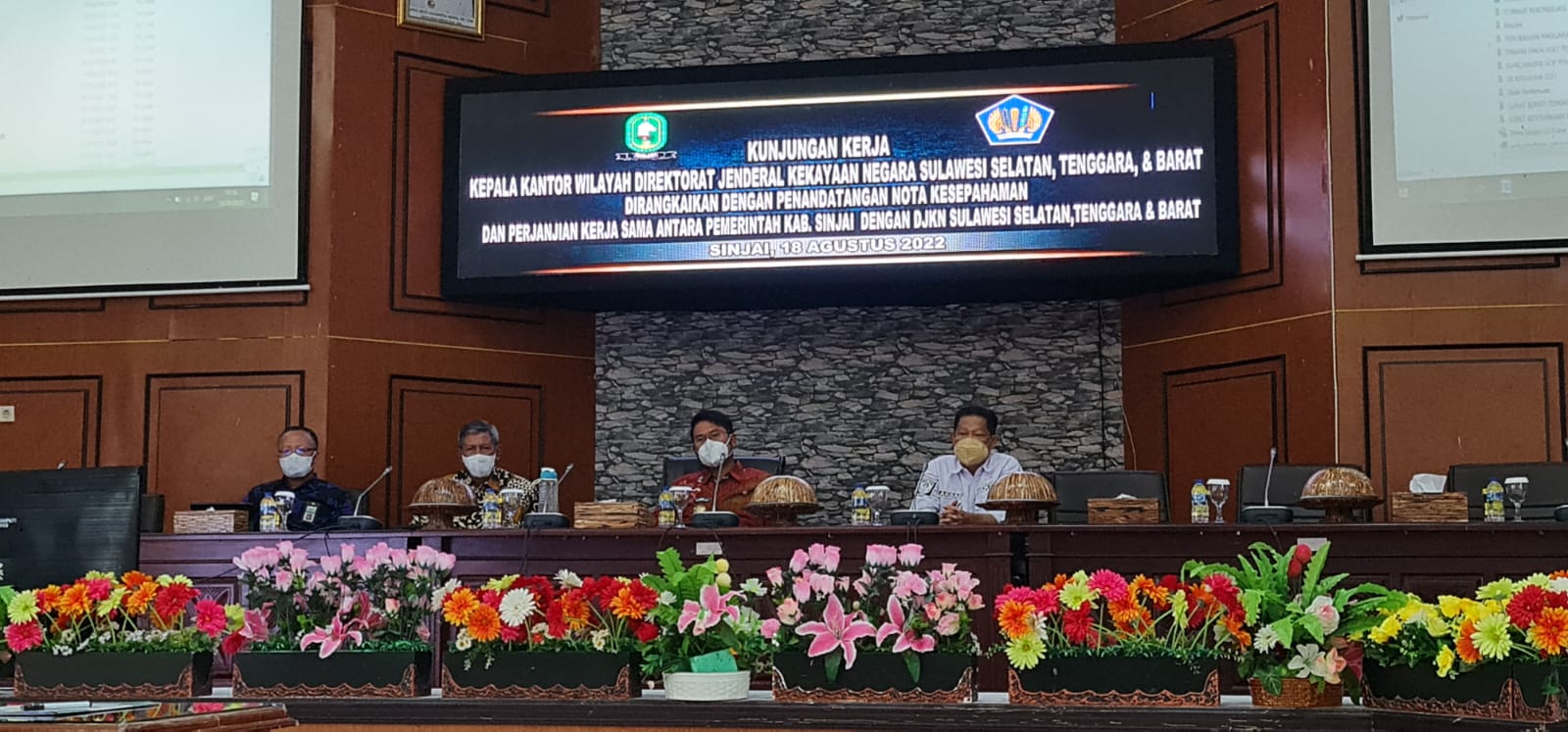 KPKNL Makassar Tandatangani Perjanjian Kerjasama Dengan Pemda Sinjai