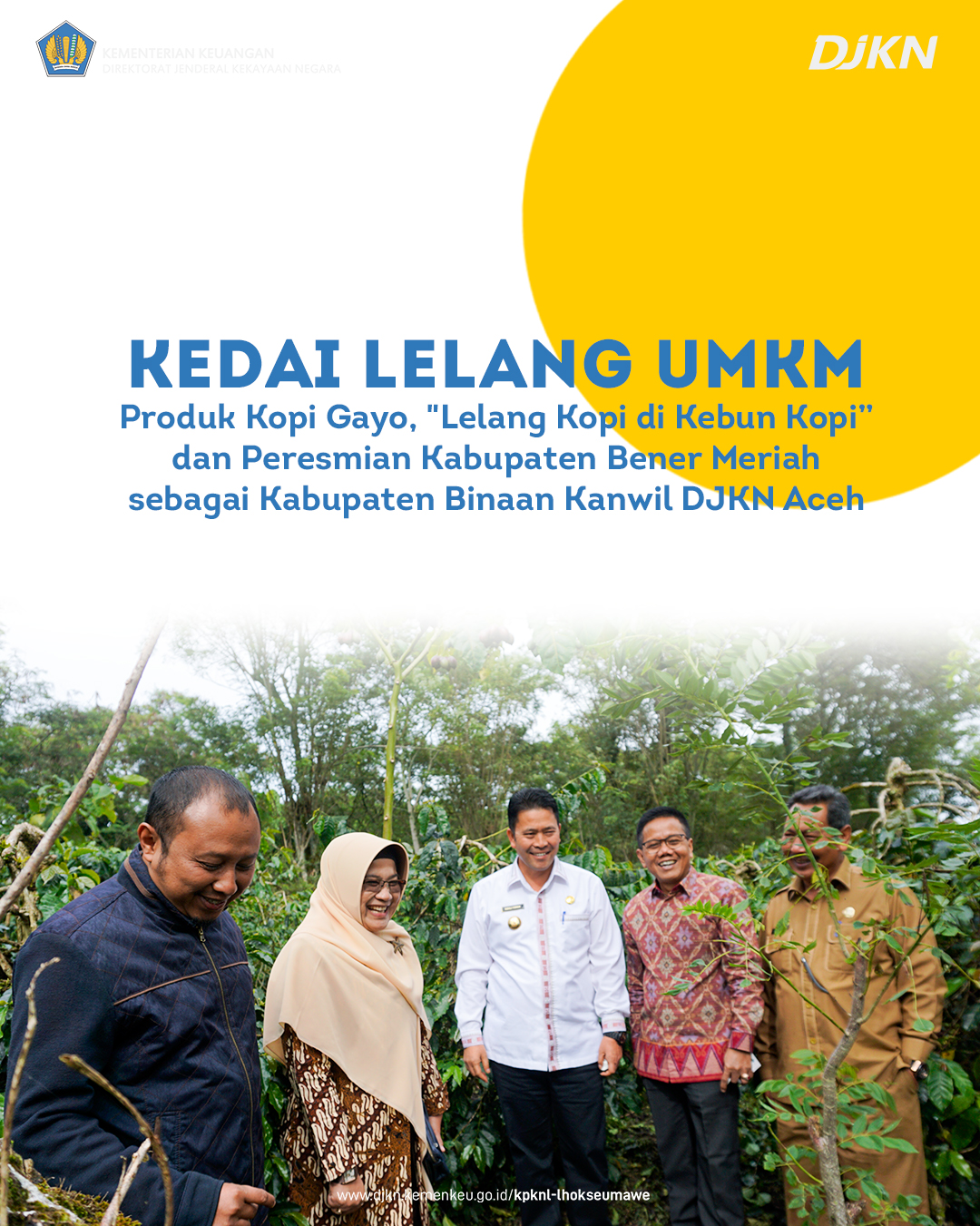 Kedai Lelang UMKM: Sensasi Lelang Kopi di Kebun Kopi Tanah Gayo