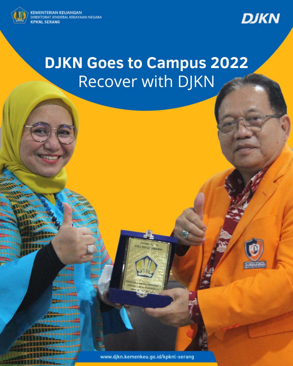 KPKNL Serang Sukses Menggelar DJKN Goes To Campus 2022