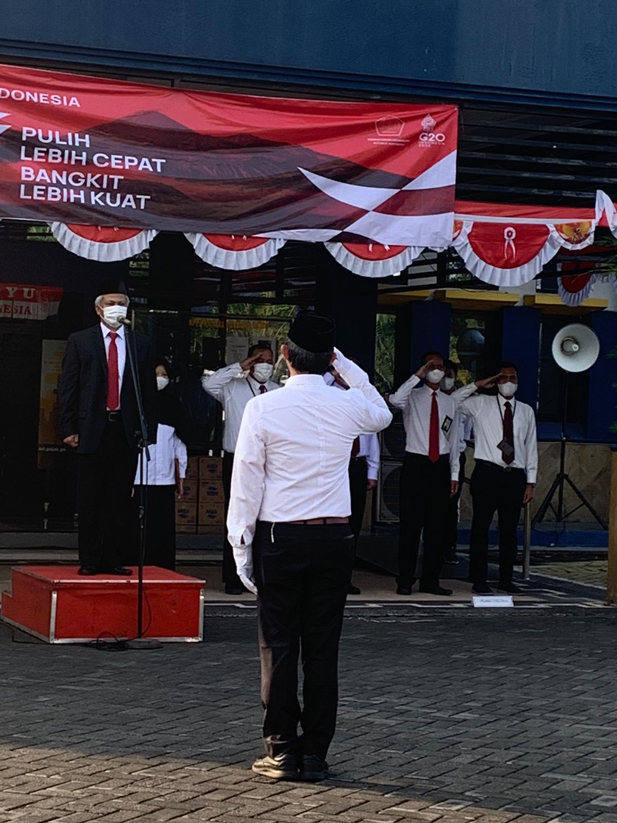 Upacara Memperingati Kemerdekaan Republik Indonesia ke 77