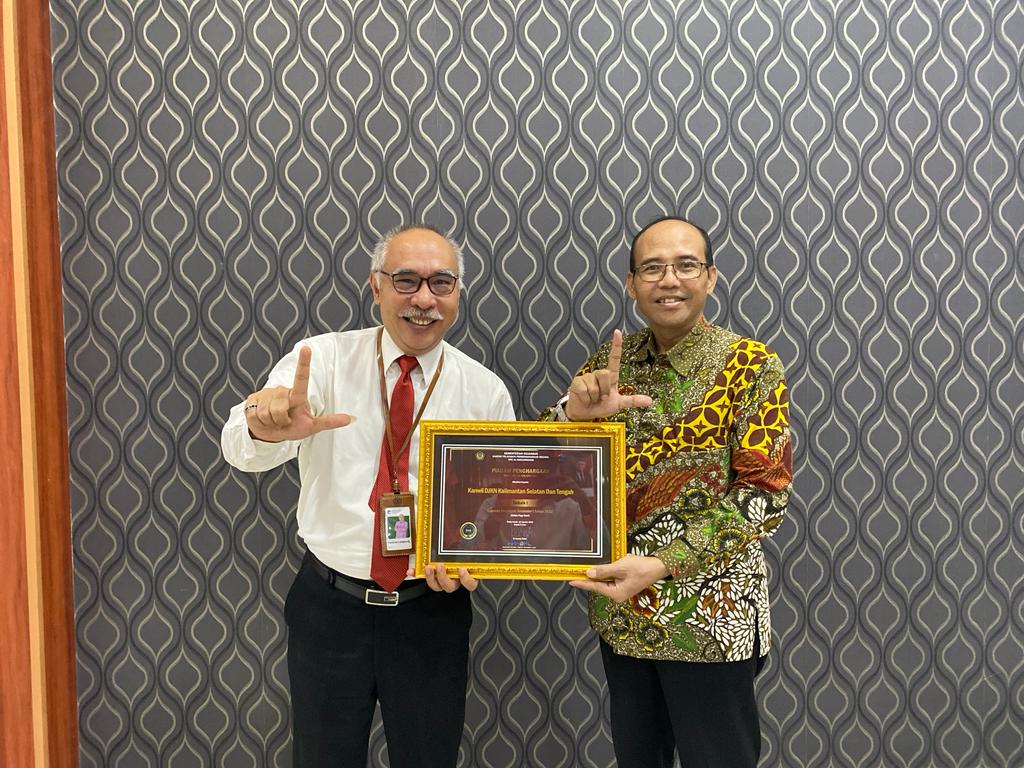 Sajikan Laporan Akuntabel, Kanwil DJKN Kalselteng Raih Peringkat Pertama Laporan Keuangan