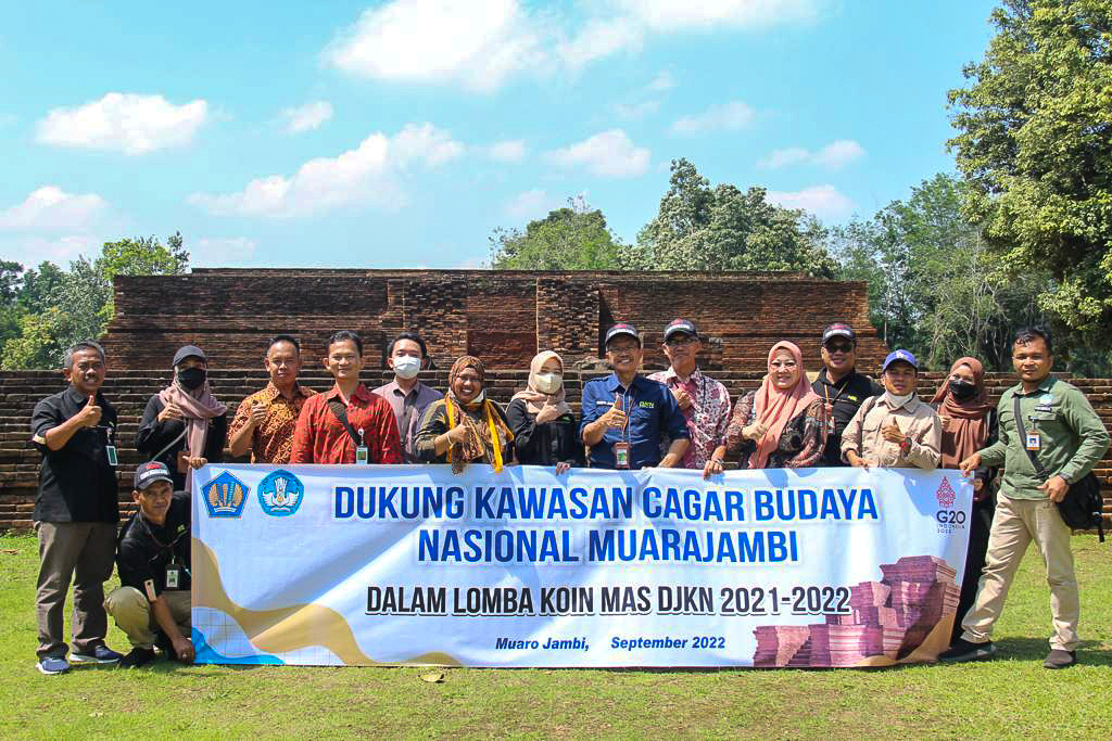Tim KOIN Masuk 5 Besar, Dewan Juri Lakukan Kunjungan ke Candi Muaro Jambi