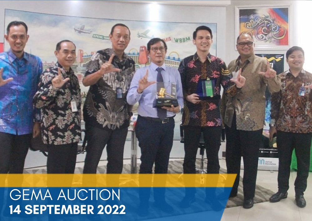 Kolaborasi Apik KPKNL dan Bank Mandiri Dalam Lelang Akbar Gema Auction Tahun 2022