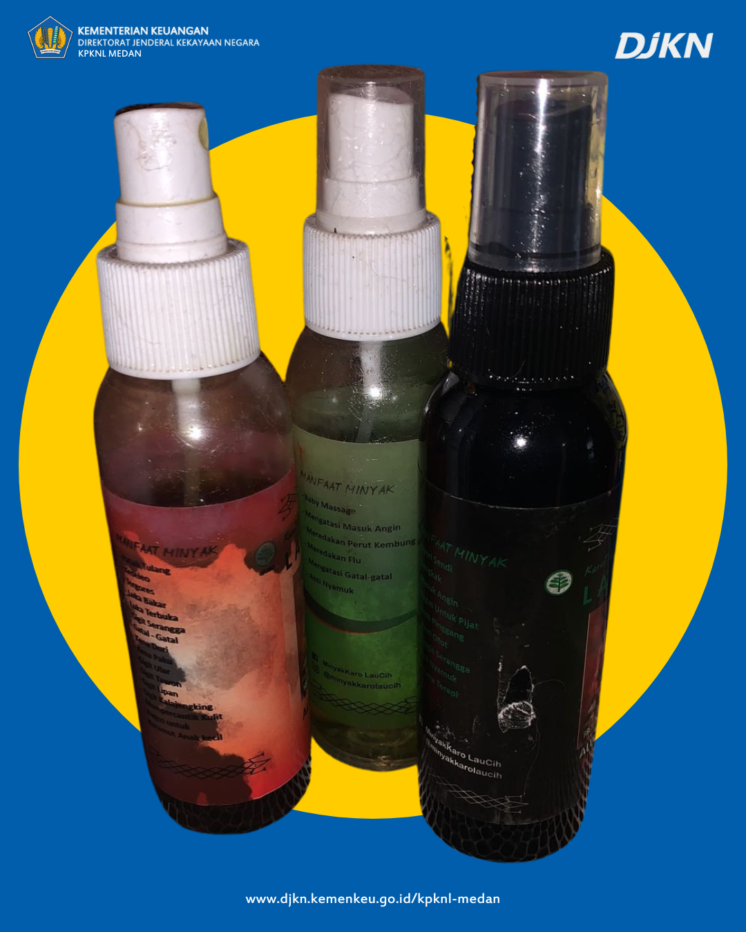Minyak Gosok Alami dan Tradisional Khas Tanah Karo Penuh Khasiat