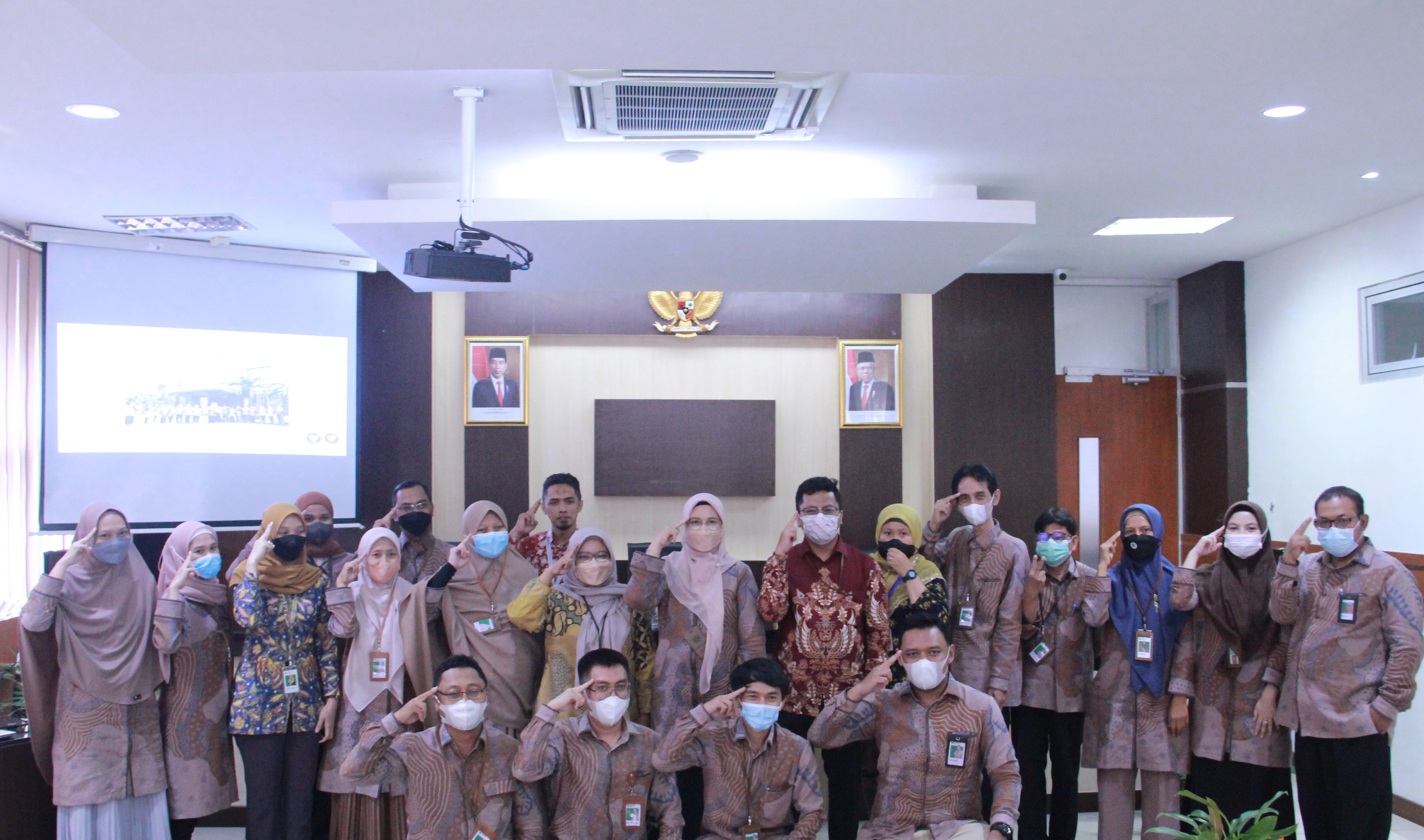 Tim Monitoring dan Evaluasi WBBM Inspeksi KPKNL Tangerang I