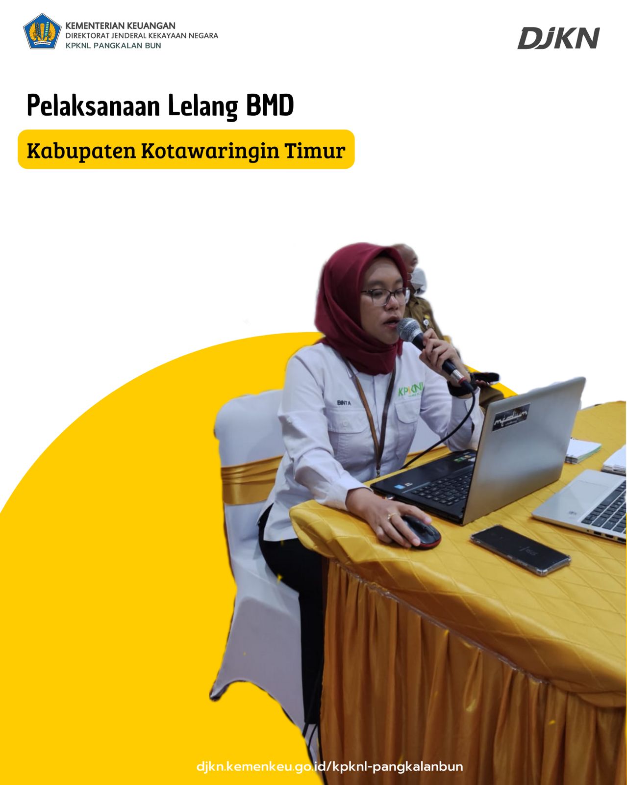 KPKNL Pangkalan Bun Laksanakan Lelang BMD Kab. Kotawaringin Timur, 21 lot laku semua!