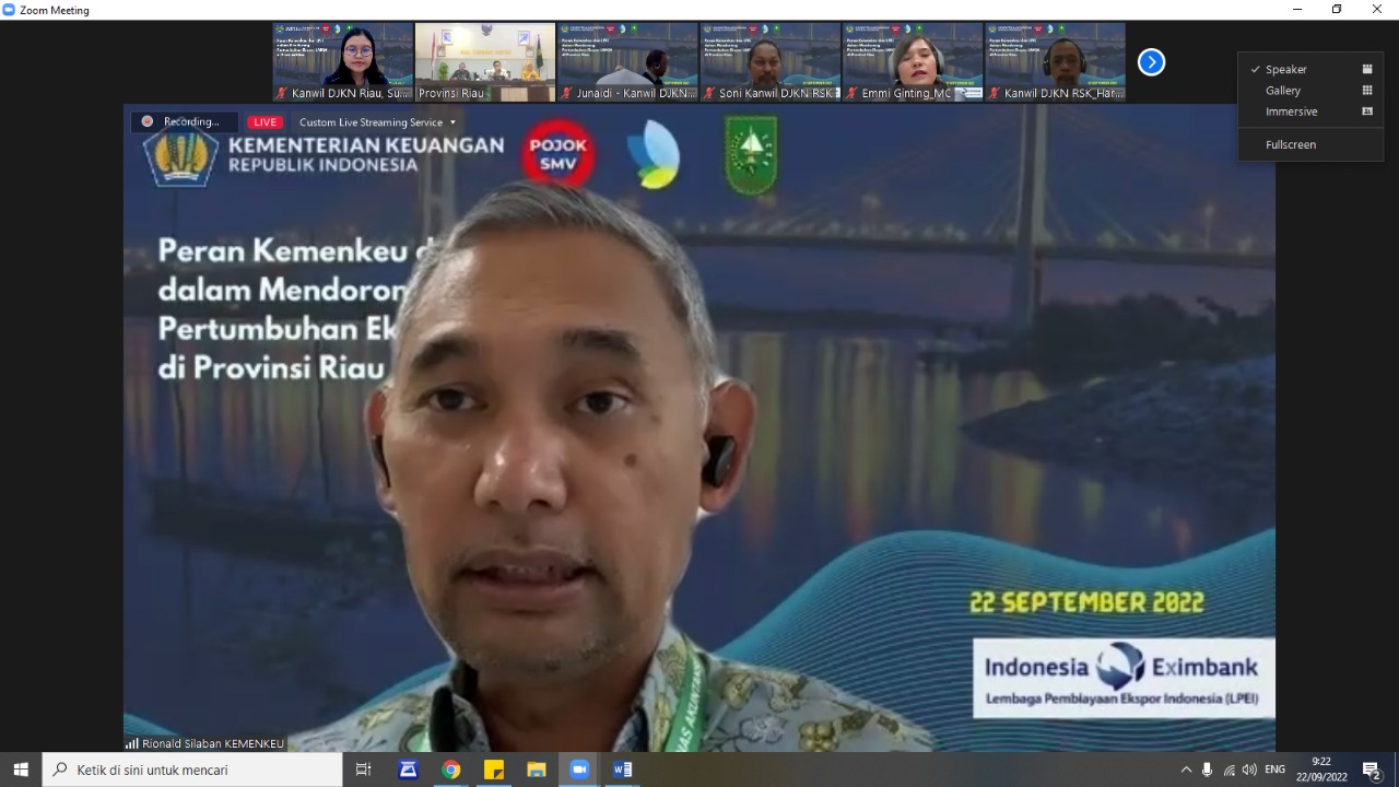 Kemenkeu Berikan Dukungan ke Pelaku UMKM melalui SMV