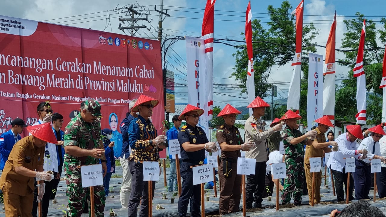 Gerakan Nasional Pengendalian Inflasi Pangan (GNPIP) Provinsi Maluku