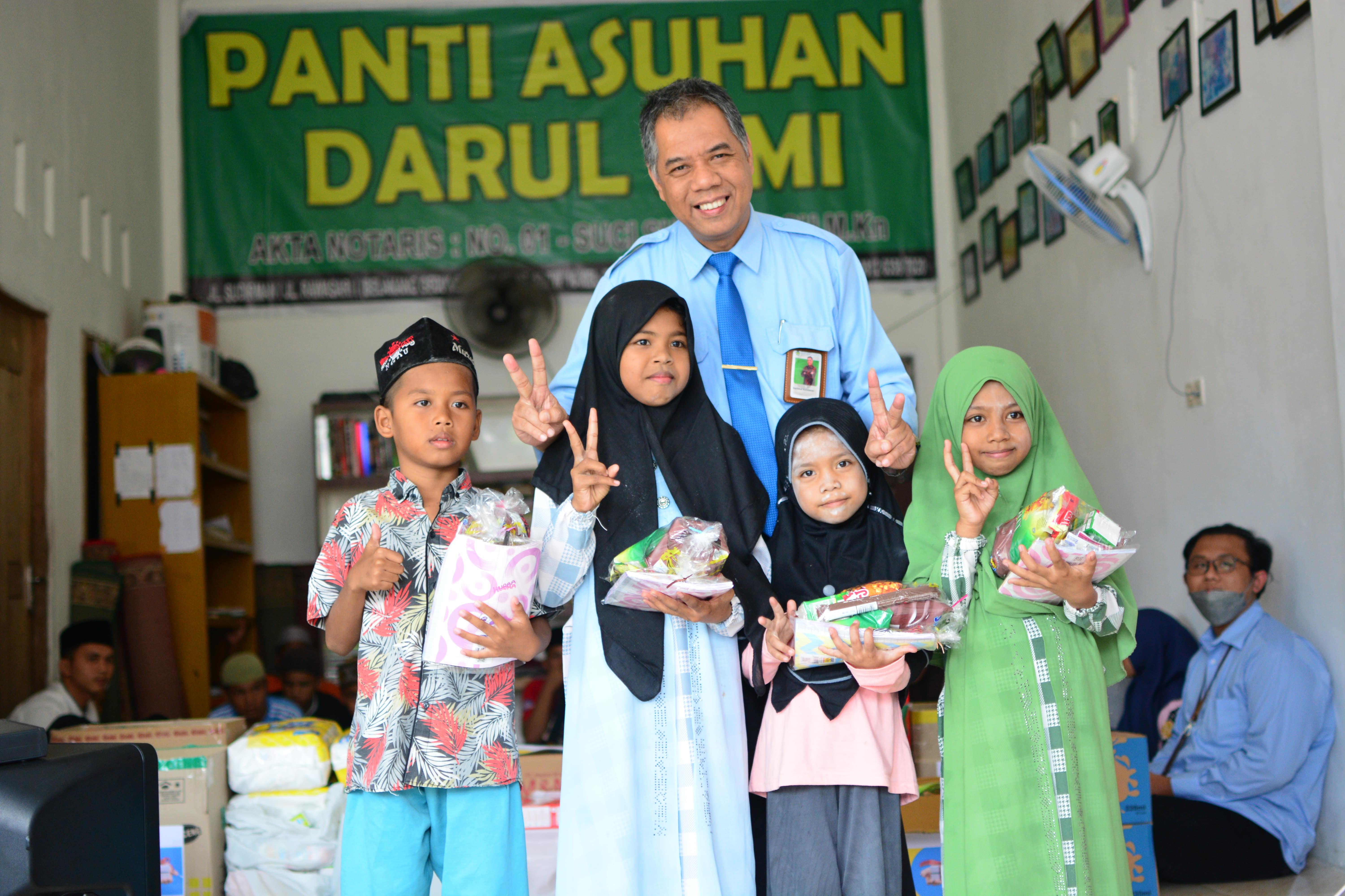 KPKNL Pekanbaru Peduli dan Berbagi ke Panti Asuhan 