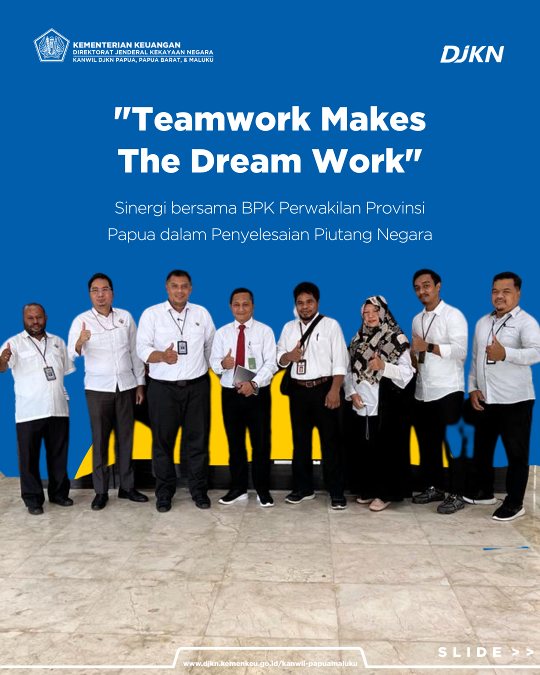 "Teamwork Makes The Dream Work"