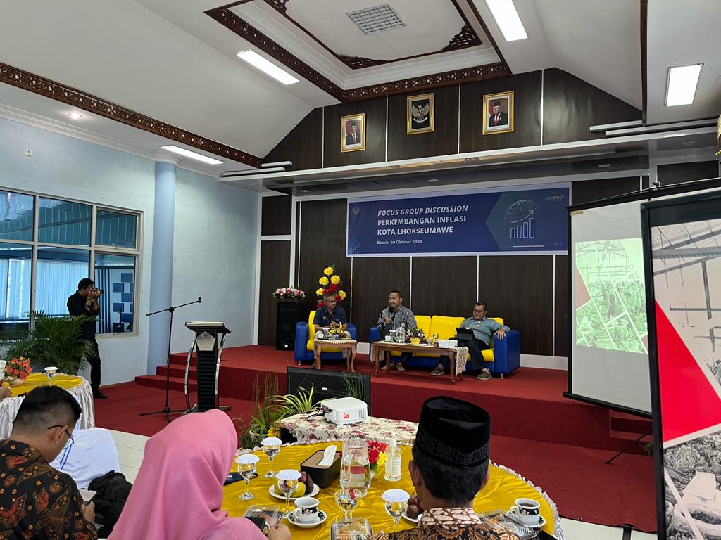 Focus Group Discussion Perkembangan Inflasi Kota Lhokseumawe
